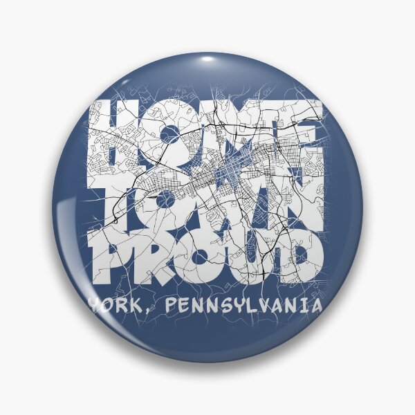 Item preview, Home Town Proud, York, PA (WHITE) designed and sold by CRHPOD20.