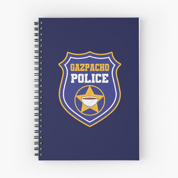 Item preview, Gazpacho Police , Funny Distressed Gazpacho Soup  designed and sold by SaliDesigner.