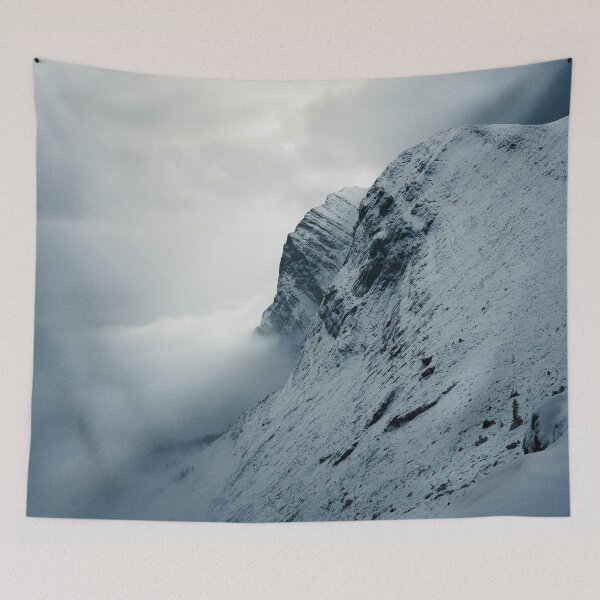 Item preview, snowy mountain designed and sold by OrionPhotograph.