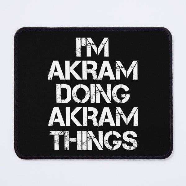Item preview, Akram Name T Shirt - Doing Akram Things Name Gift Item Tee designed and sold by nauglesamatha.