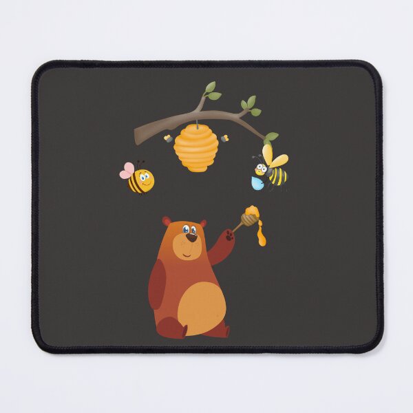 Item preview, Cute Bee and Bear Artwork designed and sold by Lorify.
