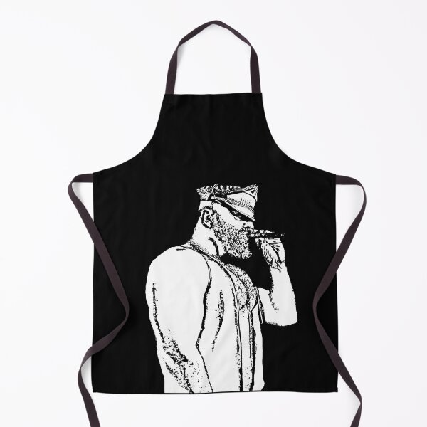 Item preview, Cigar leather gay bearded daddy designed and sold by MadAnt.