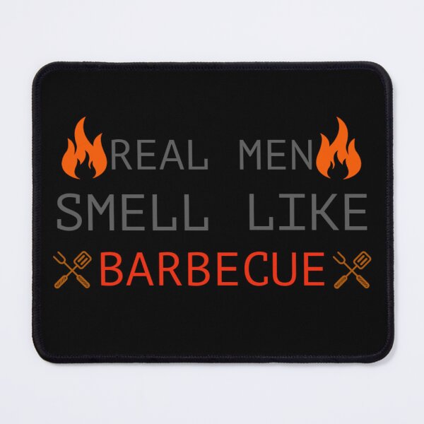 Item preview, Real men smell like barbecue T-shirts, stickers gift for men  designed and sold by Other Look.