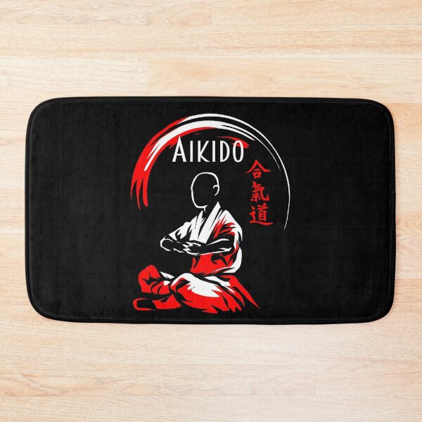 Item preview, Aikido Sensei Meditation - Budo Martial Arts Design designed and sold by Zanshin-Art.