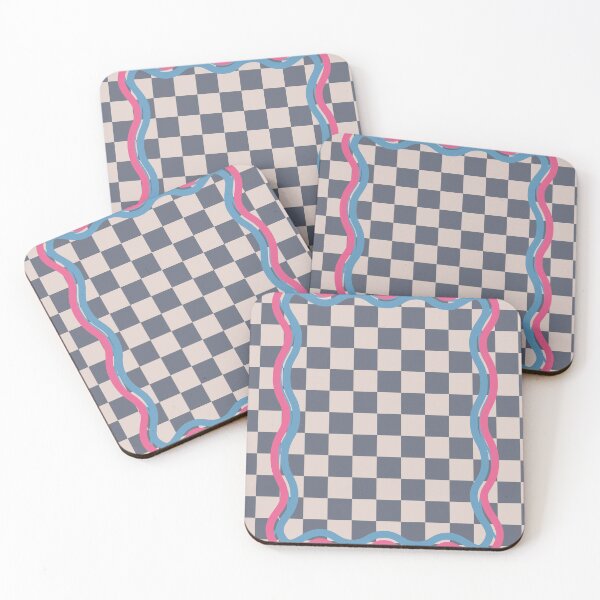 Item preview, 90s Checkerboard Blue Denim designed and sold by technicolorable_art.