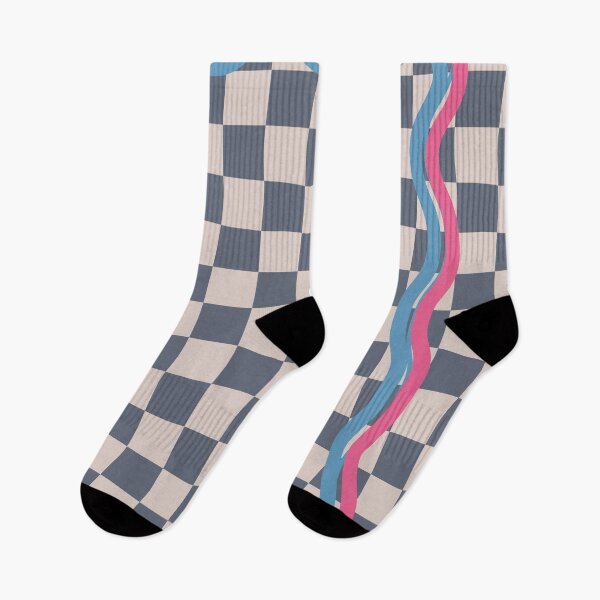 Item preview, 90s Checkerboard Blue Denim designed and sold by technicolorable_art.