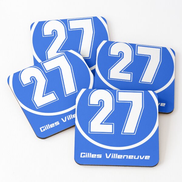 Item preview, Gilles Villeneuve 27 Essential T-Shirt designed and sold by ChristineLaut.