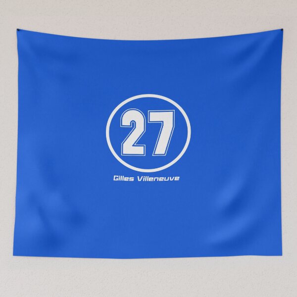 Item preview, Gilles Villeneuve 27 Essential T-Shirt designed and sold by ChristineLaut.
