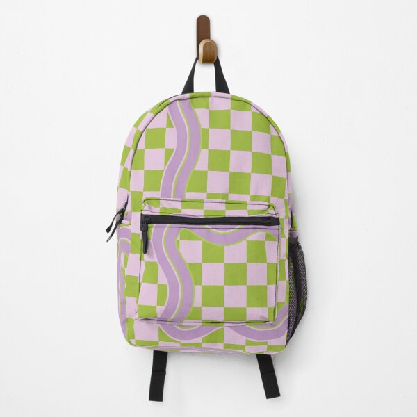 Item preview, 90s Checkerboard - Green-Purple designed and sold by technicolorable_art.