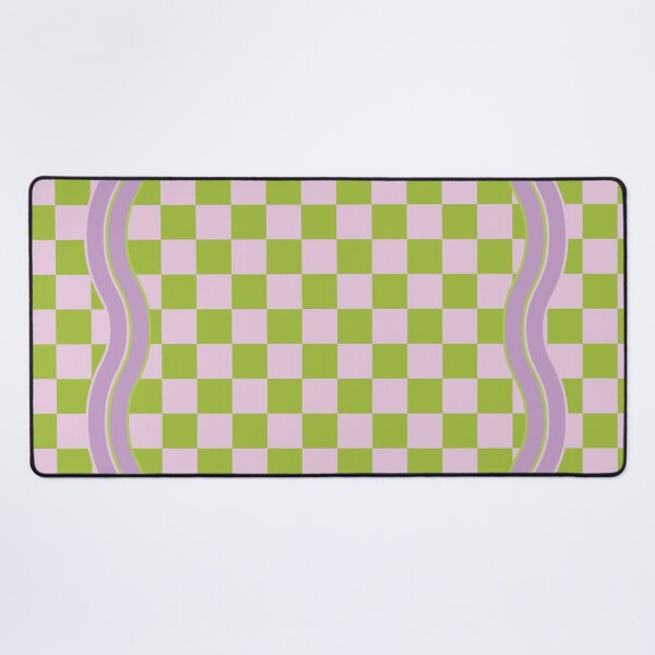 Item preview, 90s Checkerboard - Green-Purple designed and sold by technicolorable_art.