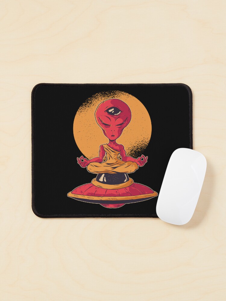 Cartoon Little Buddha' Mouse Pad
