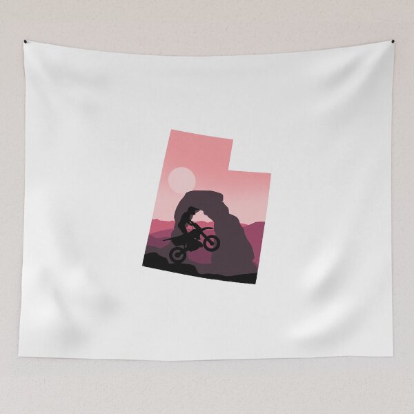 Item preview, motorcycles in the Utah desert designed and sold by landscapeworlds.