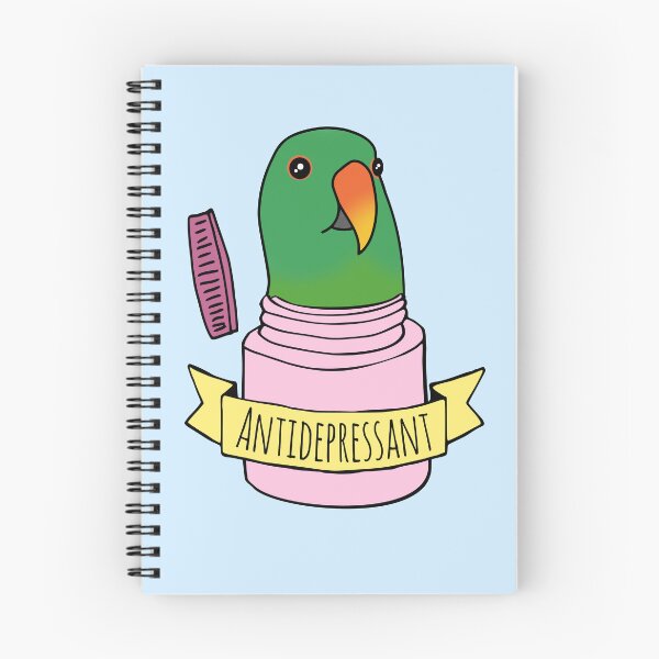 Item preview, Antidepressant male eclectus designed and sold by FandomizedRose.