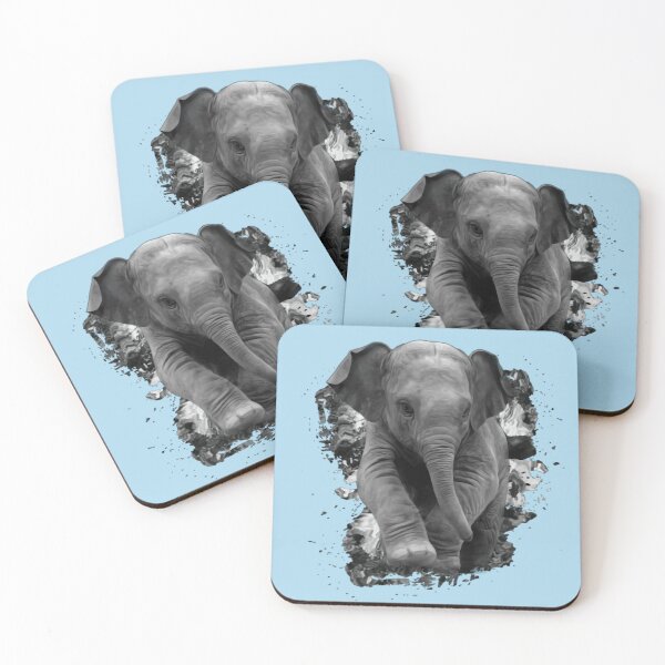 Item preview, a powerful image of an elephant in black and white designed and sold by Anatoly44.