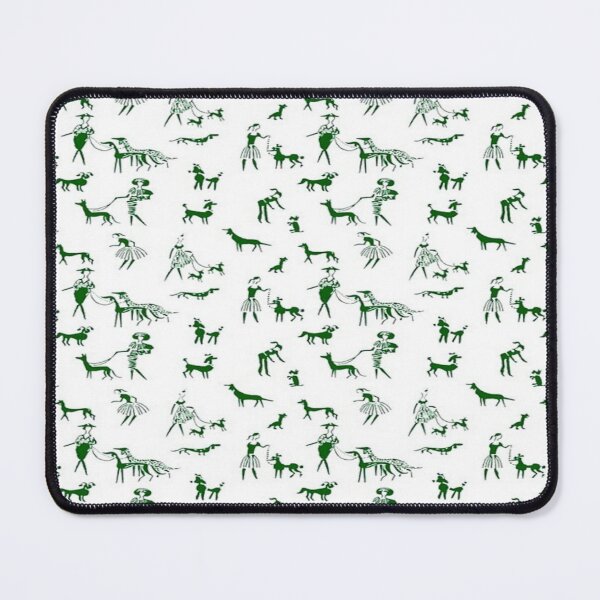 Item preview, Colourful dogs seamless pattern in white designed and sold by nitty73.
