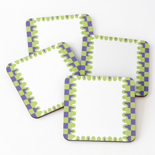 Artikelvorschau, 90s Checkerboard - Purple Green entworfen und verkauft von technicolorable_art.