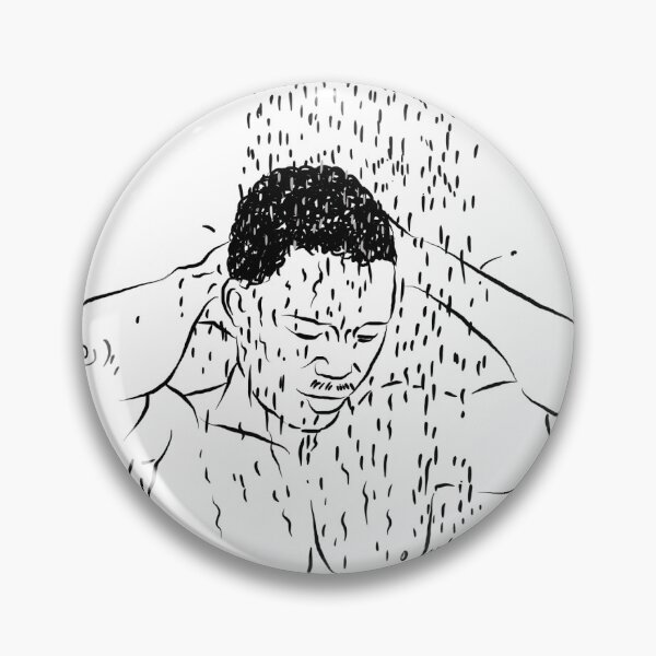 Item preview, Man washing his hair designed and sold by tqueen.