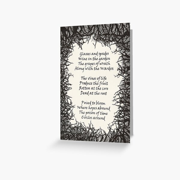 Vines of Life Greeting Card