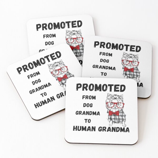 Item preview, promoted from dog grandma to human grandma dog lover designed and sold by GUIROSHOP.
