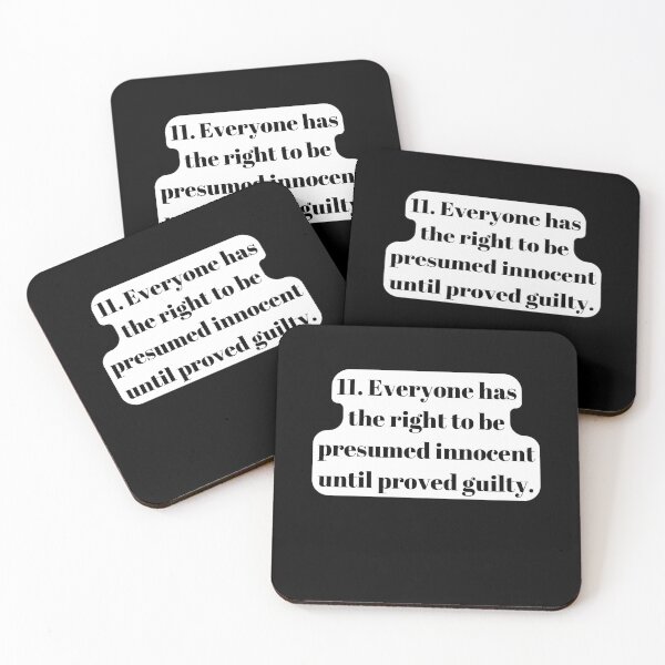 Item preview, Universal Declaration of Human Rights Article 11 designed and sold by Freihalt.