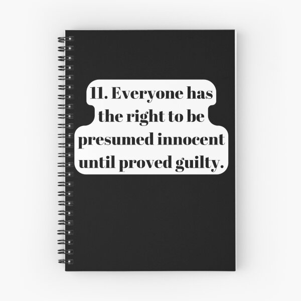 Item preview, Universal Declaration of Human Rights Article 11 designed and sold by Freihalt.