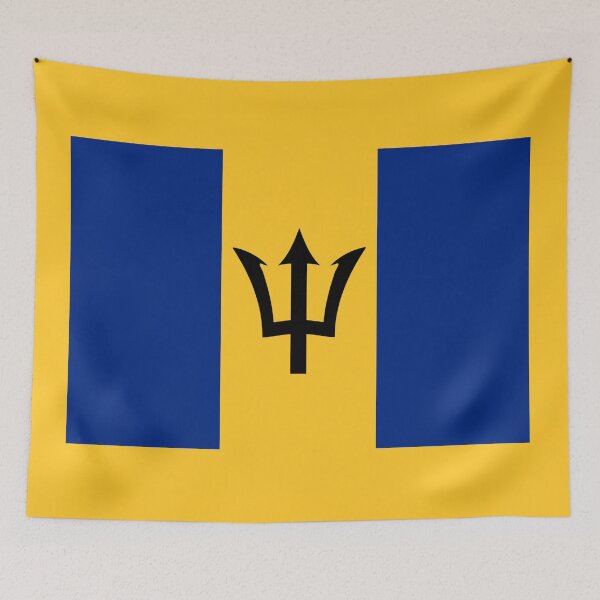 Item preview, Flag of Barbados designed and sold by brigadeiro.