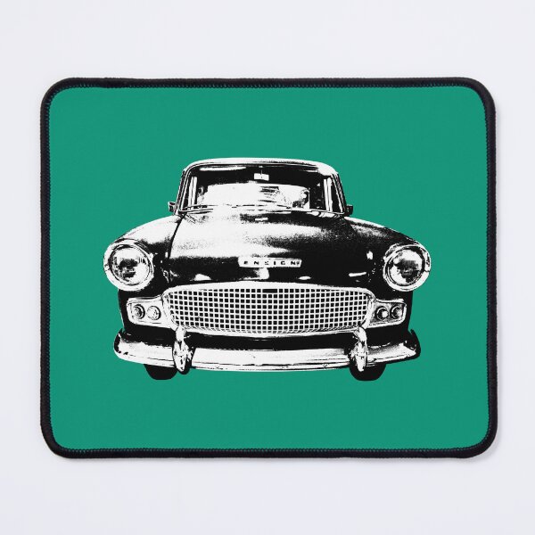 Item preview, Standard Ensign 1960s British classic car monoblock black and white designed and sold by soitwouldseem.