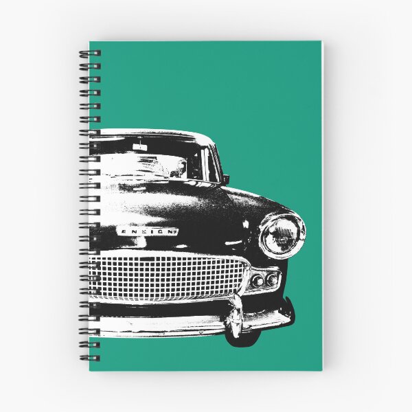 Item preview, Standard Ensign 1960s British classic car monoblock black and white designed and sold by soitwouldseem.