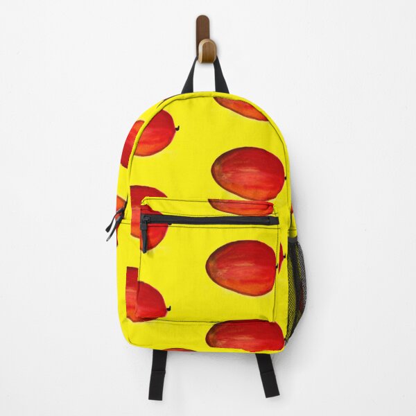 Item preview, Mango fruit pattern on yellow designed and sold by Monika Howarth.