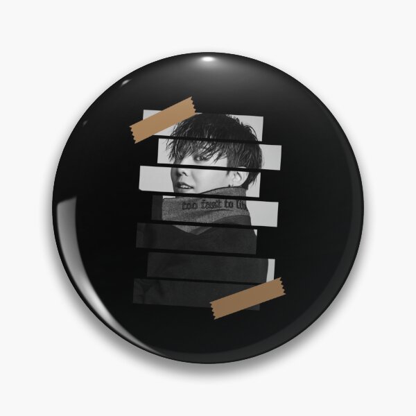 Item preview, Kwon Jiyong Big Bang GDragon Korean Kpop Monochrome Stripe Design| Perfect Gift designed and sold by zellajoh.