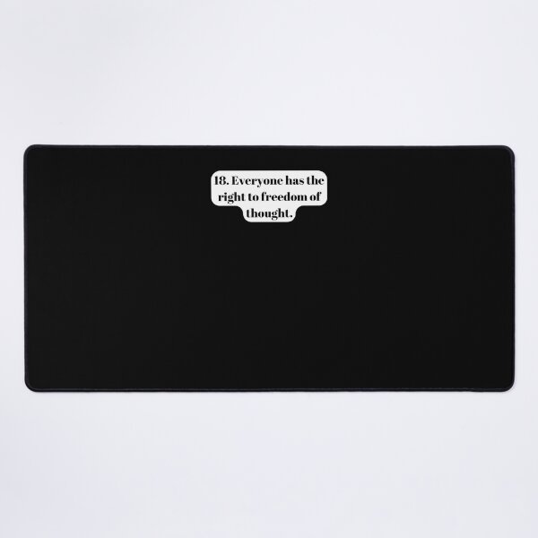 Item preview, Universal Declaration of Human Rights Article 18 designed and sold by Freihalt.