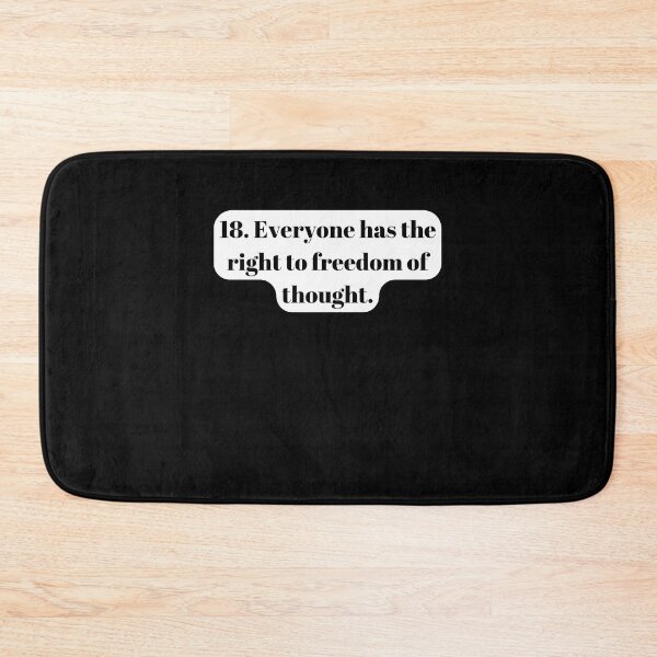 Item preview, Universal Declaration of Human Rights Article 18 designed and sold by Freihalt.