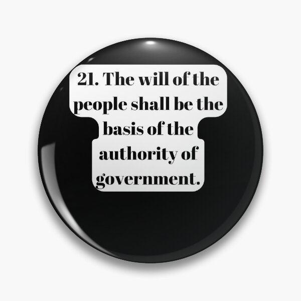 Item preview, Universal Declaration of Human Rights Article 21 designed and sold by Freihalt.