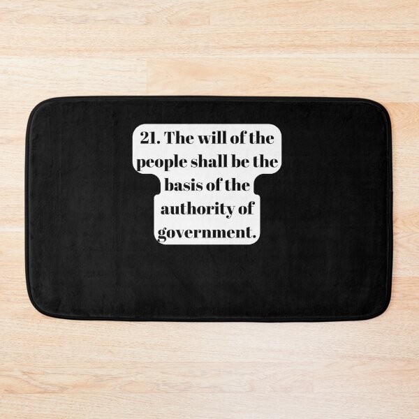 Item preview, Universal Declaration of Human Rights Article 21 designed and sold by Freihalt.