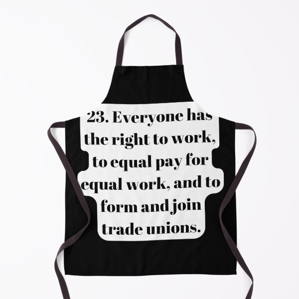 Item preview, Universal Declaration of Human Rights Article 23 designed and sold by Freihalt.