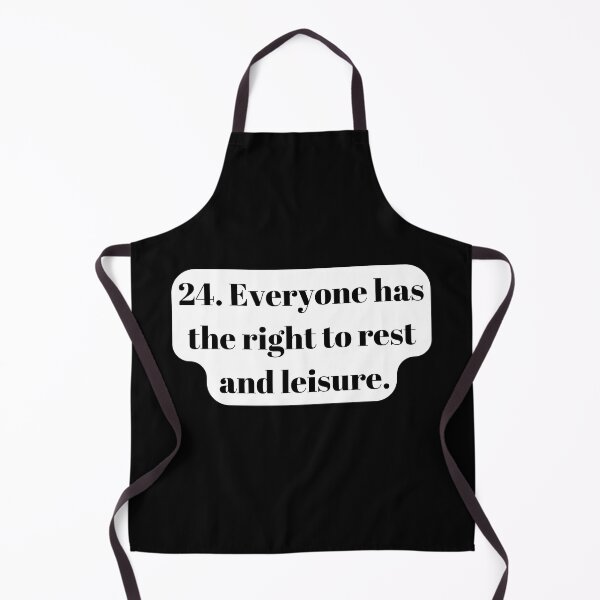 Item preview, Universal Declaration of Human Rights Article 24 designed and sold by Freihalt.