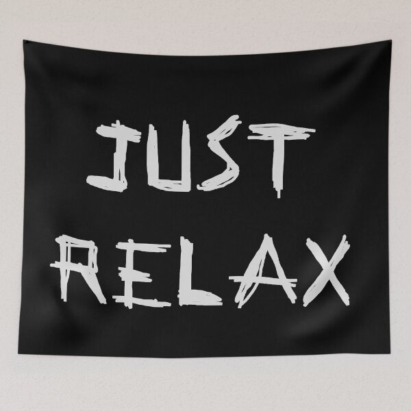 Item preview, Just relax Grey designed and sold by LightNoirDesign.
