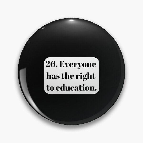 Item preview, Universal Declaration of Human Rights Article 26 designed and sold by Freihalt.