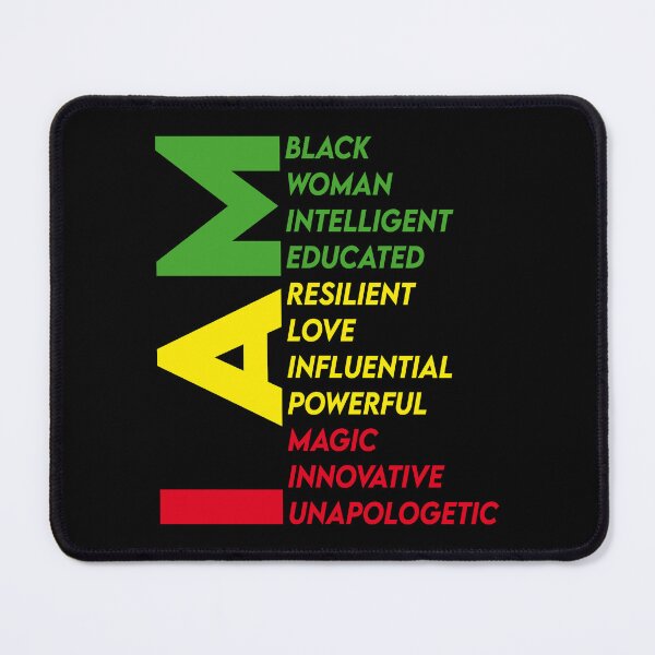 Item preview, I Am Black Woman - Educated - Magic - Intelligent designed and sold by PeachesMommy.