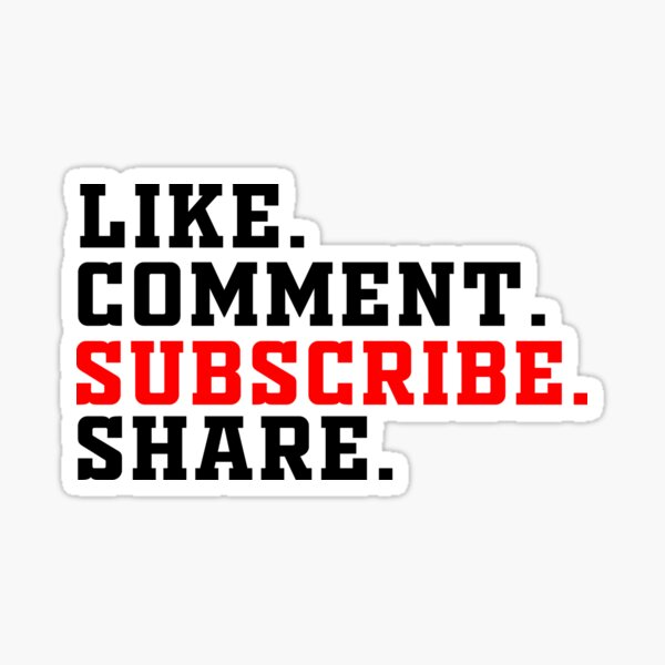 Funny Like Share Subscribe Gifts & Merchandise for Sale | Redbubble Funny Like Share Subscribe Gifts & Merchandise for Sale | Redbubble