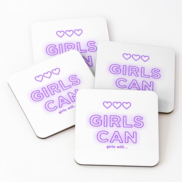 Item preview, Girls Can Girls Will Heart designed and sold by Zuuag.