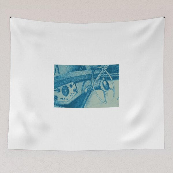 Item preview, Vintage car dashboard drawing. Illustration designed and sold by oanaunciuleanu.