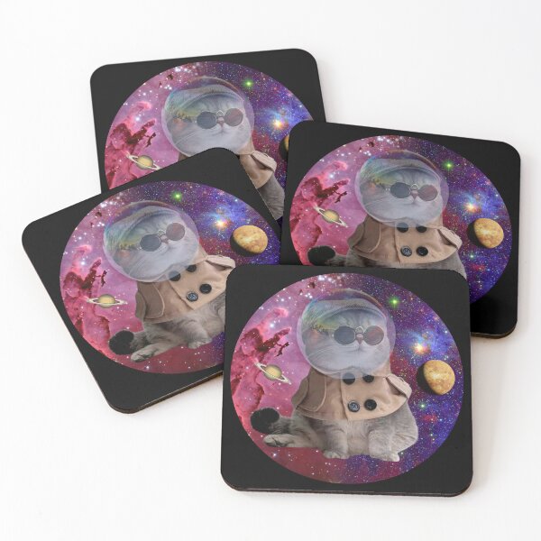 Item preview, Funny Castronaut in Space - Funny Cat Pictures, Cat Astronaut designed and sold by FunnyCatsFam.