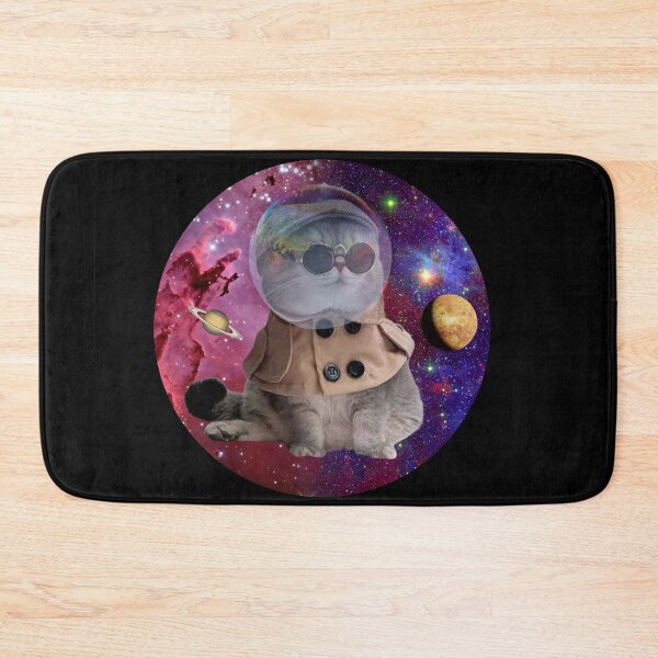 Item preview, Funny Castronaut in Space - Funny Cat Pictures, Cat Astronaut designed and sold by FunnyCatsFam.