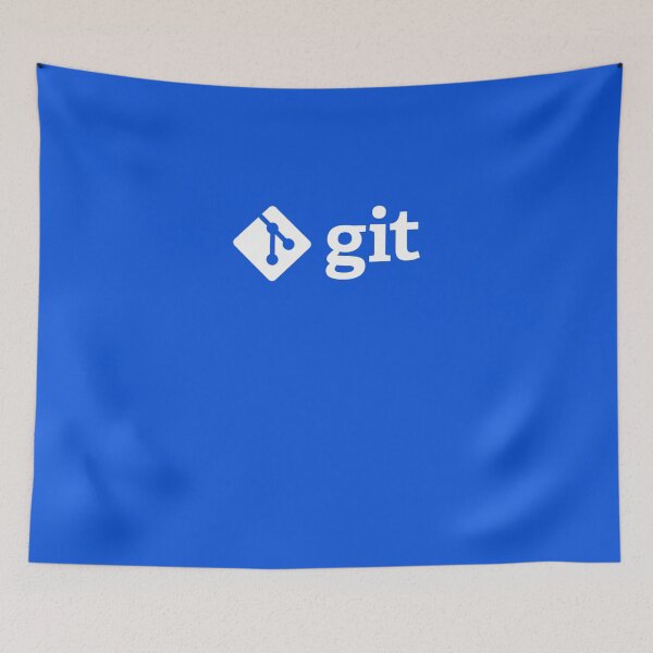 Item preview, Git - White logo Essential T-Shirt designed and sold by ChristineLaut.