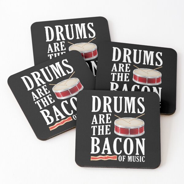 Item preview, Drums Are The Bacon Of Music designed and sold by JamesGillitzer.