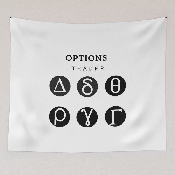 Item preview, Options Trader |  Funny stock market gift | Gift for stocks, forex, options, crypto and day traders | Greek symbol | Elegant design designed and sold by TradingTeesKids.