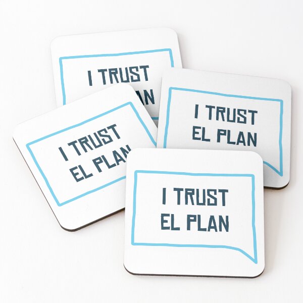 Item preview, I Trust El Plan - on white designed and sold by F440.