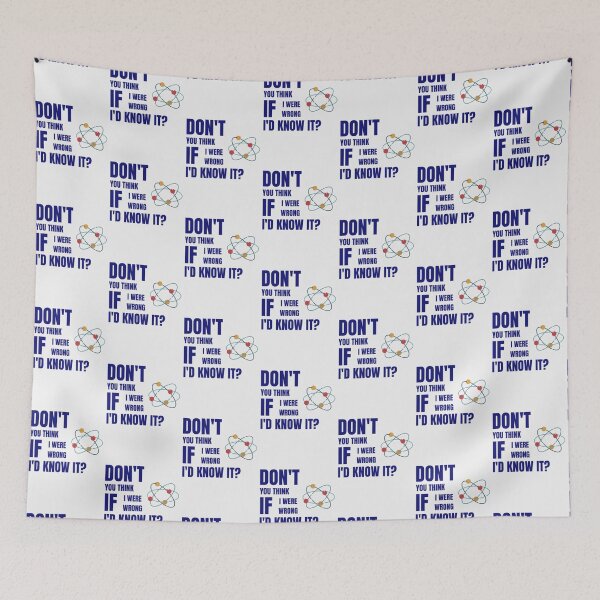 Item preview, Don't you think if I were wrong| Perfect Gift designed and sold by zellajoh.