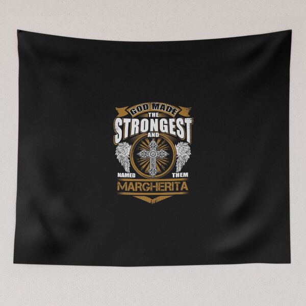 Item preview, Margherita Name T Shirt - God Found Strongest And Named Them Margherita Gift Item Tee designed and sold by geniajmk13.